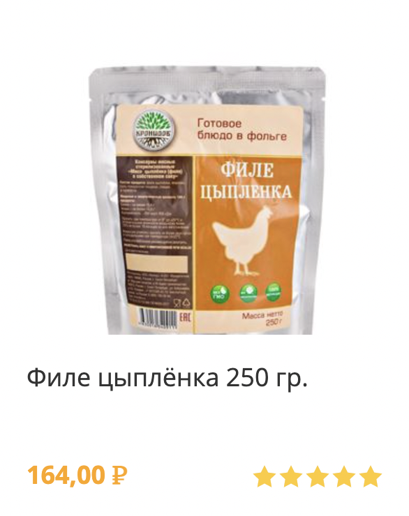 филе цыпленка